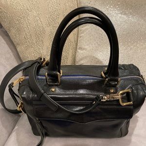 Gorgeous Rebecca Minkoff handbag in black leather